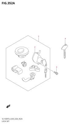 352A - LOCK SET