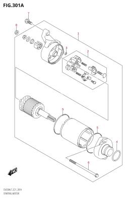 301A - STARTING MOTOR