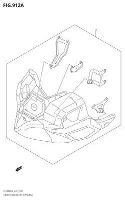 912A - UNDER COWLING SET (OPTIONAL)