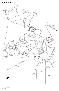 420B - FUEL TANK (K7)