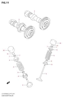011 - CAM SHAFT /​ VALVE