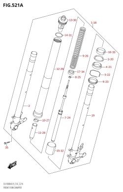 521A - FRONT FORK DAMPER