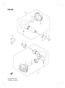 030 - TURNSIGNAL LAMP (GS500FH)