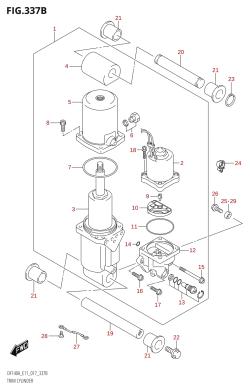 337B - TRIM CYLINDER (DF115AT:E11)