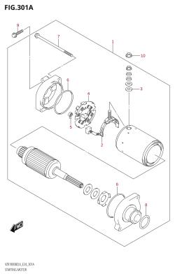 301A - STARTING MOTOR