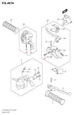 467A - HANDLE LEVER