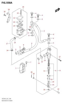 558A - REAR MASTER CYLINDER
