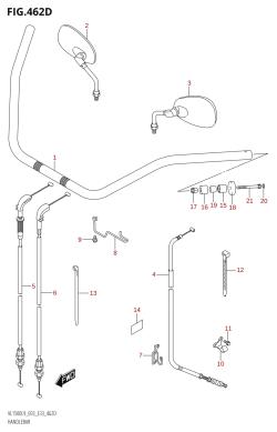 462D - HANDLEBAR (VL1500T:L9:E33)
