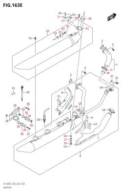163E - MUFFLER (VL1500B:L3:E28)