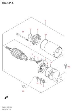 301A - STARTING MOTOR