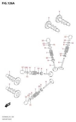 126A - CAMSHAFT /​ VALVE