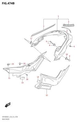 474B - REAR FENDER (VZR1800BZ:L5:E33)