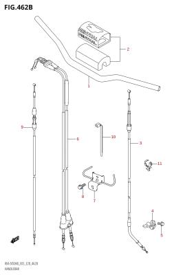 462B - HANDLEBAR (RM-Z450:L1)