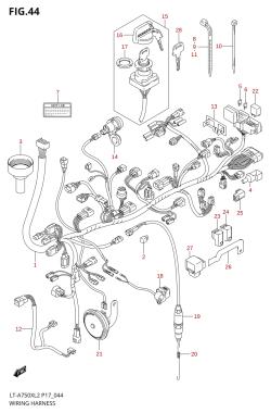 044 - WIRING HARNESS (LT-A750XL2 P24)