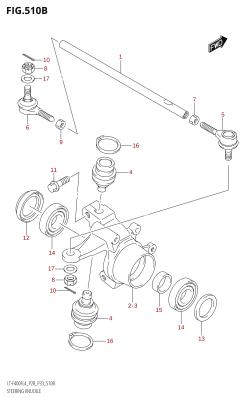 510B - STEERING KNUCKLE (LT-F400F:L4:P33)