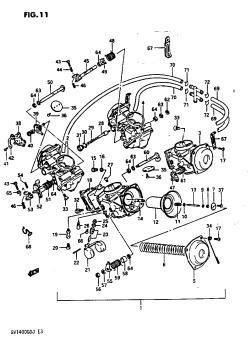 011 - CARBURETOR FOR CALIFORNIA