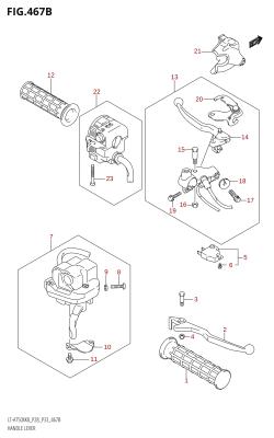 467B - HANDLE LEVER (L0)