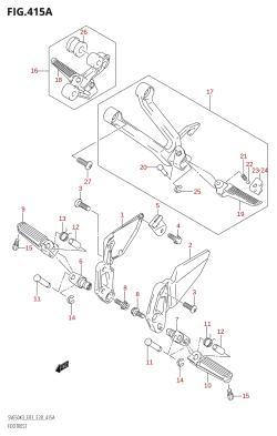 415A - FOOTREST (K3)