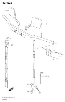 462B - HANDLEBAR (DR-Z400S)