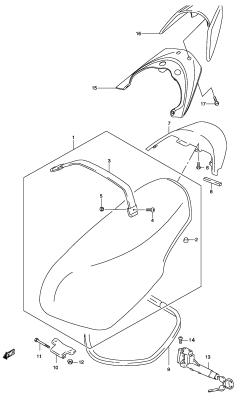 39A - SEAT ASSY  (MODEL K3)