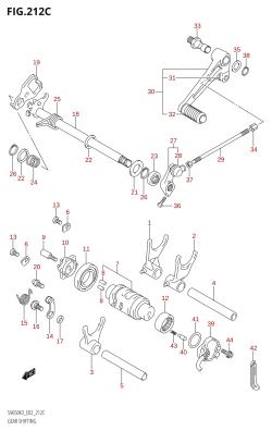 212C - GEAR SHIFTING (K5,K6,K7)
