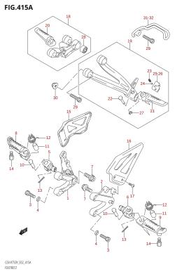 415A - FOOTREST