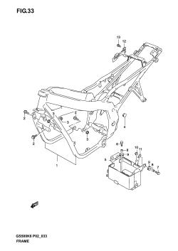 033 - FRAME (MODEL K3)