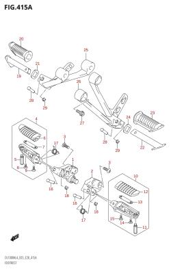 415A - FOOTREST