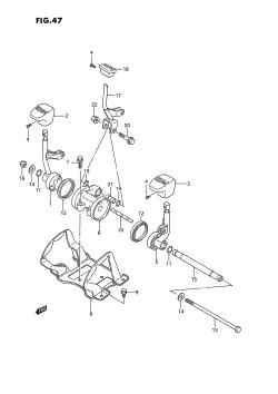 047 - TRANSMISSION LEVER