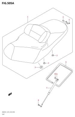 505A - SEAT (AN650:L1:E03)