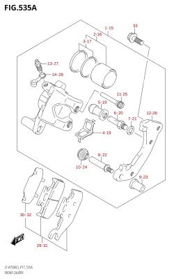 535A - FRONT CALIPER