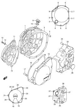 006 - CRANKCASE COVER