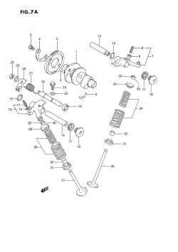 07A - CAM SHAFT - VALVE (MODEL R)