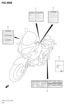 496E - LABEL (DL650A:L1:E28)