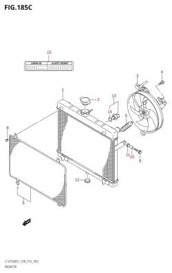 185C - RADIATOR (LT-A750XPZ:L1:P28)
