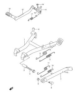 031 - STAND - REAR BRAKE