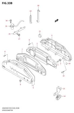 33B - SPEEDOMETER (AN650AK5)