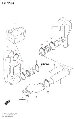 118A - BELT COOLING DUCT