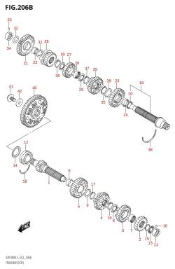 206B - TRANSMISSION (VZR1800:L5:E19)