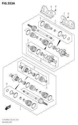 553A - REAR DRIVE SHAFT