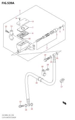 539A - CLUTCH MASTER CYLINDER
