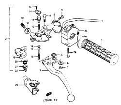 034 - LEFT HANDLE SWITCH