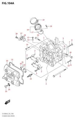 104A - CYLINDER HEAD (FRONT)