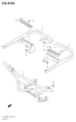 415A - FOOTREST