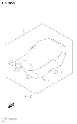 505B - SEAT (LT-F400F:L7:P33)