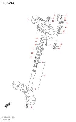 524A - STEERING STEM (DL1000XA3)