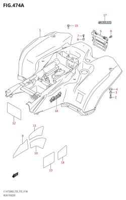 474A - REAR FENDER (K8,K9)