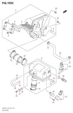155C - AIR CLEANER (AN650Z:L3:E28)