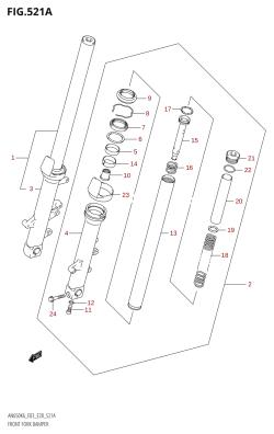 521A - FRONT FORK DAMPER