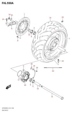550A - REAR WHEEL